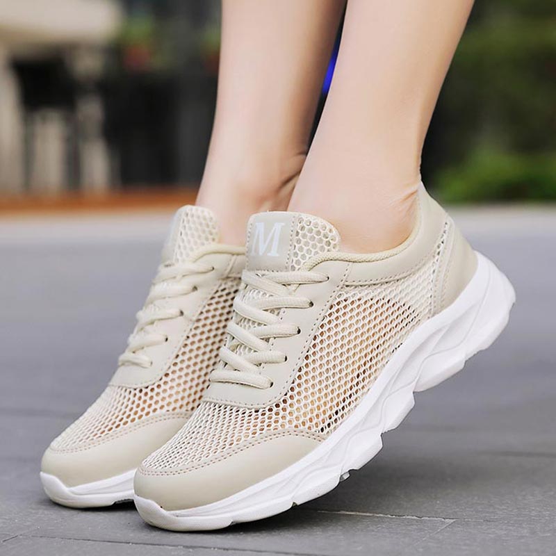 Table Tennis Japan Store - Sommer Atmungsaktive Turnschuhe Frauen Mesh frauen