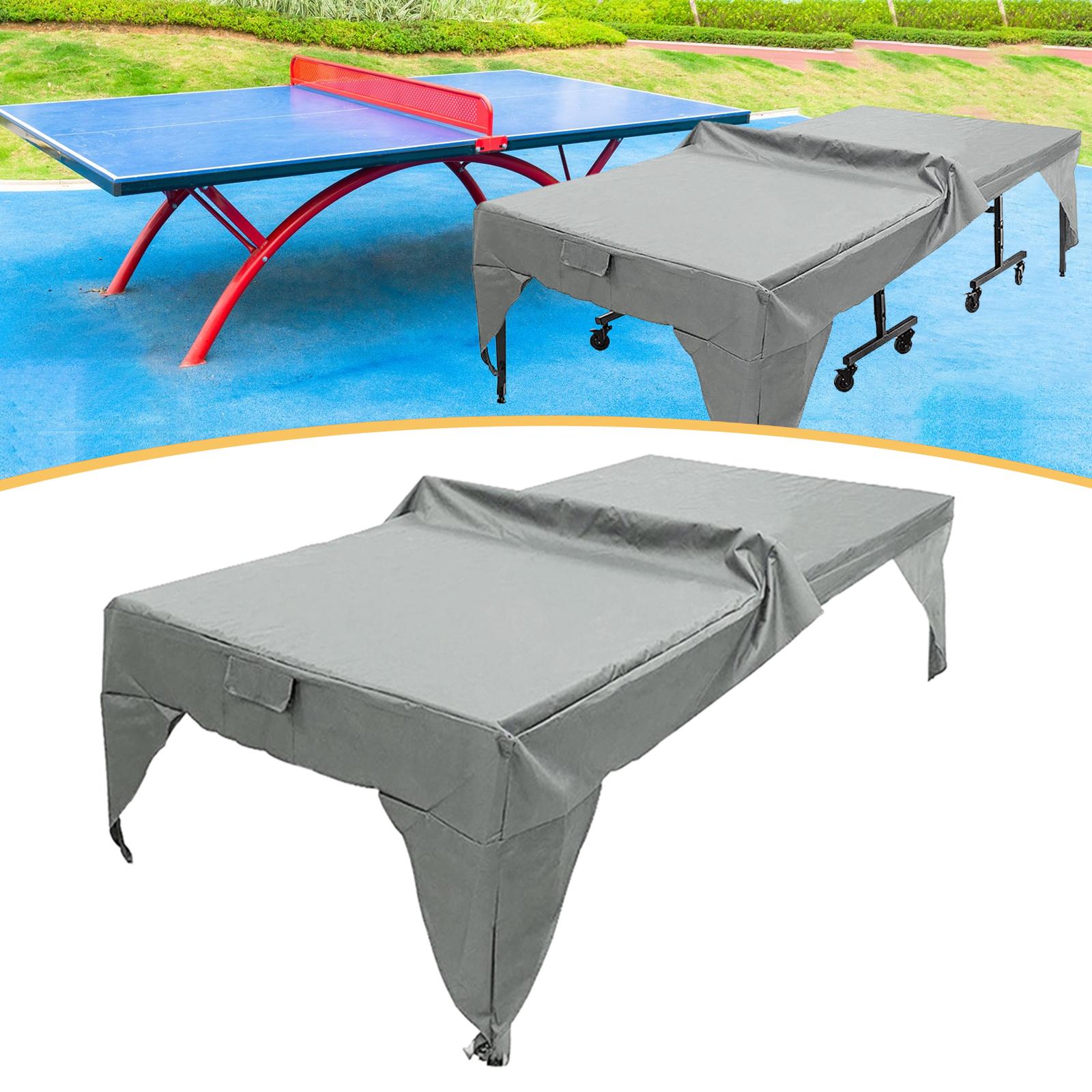 Table Tennis Folding Table - Tischtennis-Tisch-Staubschutzhülle, faltbarer Regen- und Sonnenschutz für