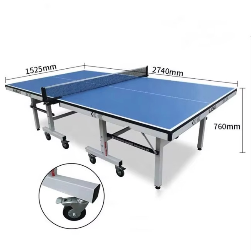 Table Tennis Folding Table - 25 mm Standard-Movble-Faltbrett für den Innenbereich,