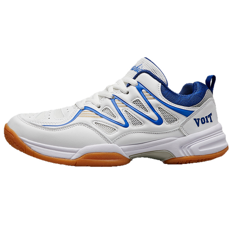 Table Tennis Basic - Badminton-Schuhe, stoßdämpfende, atmungsaktive Sporttrainer, Tischtennis, rutschfeste,