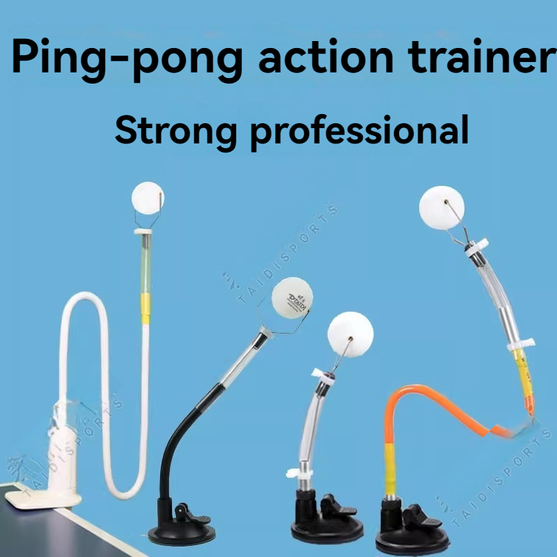 Table Tennis Basic - Tischtennistrainer mit variablem Saugnapf, selbsttrainendes Tischclip-Typ-Werkzeug