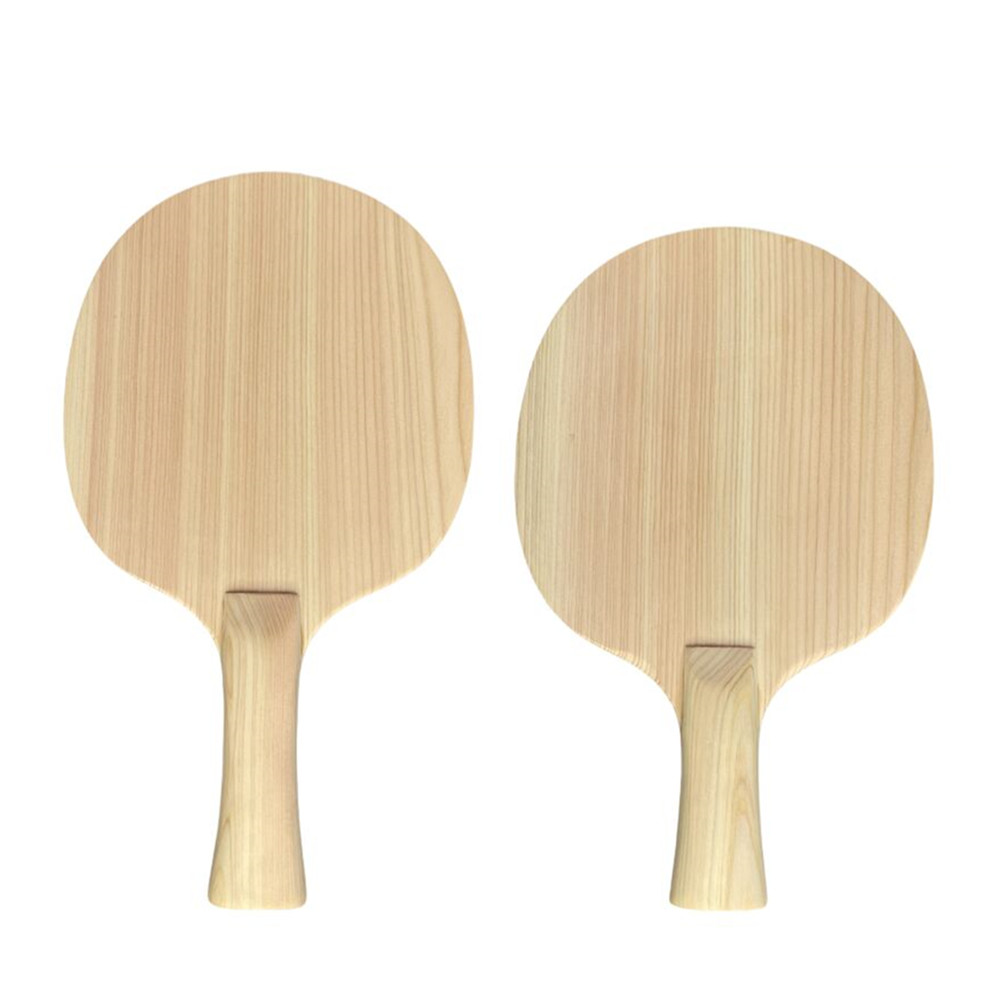 Table Tennis Usa - Einlagiges Hinoki-Massivholz Tischtennisschläger-Holz 8mm Ping-Pong-Schläger FL