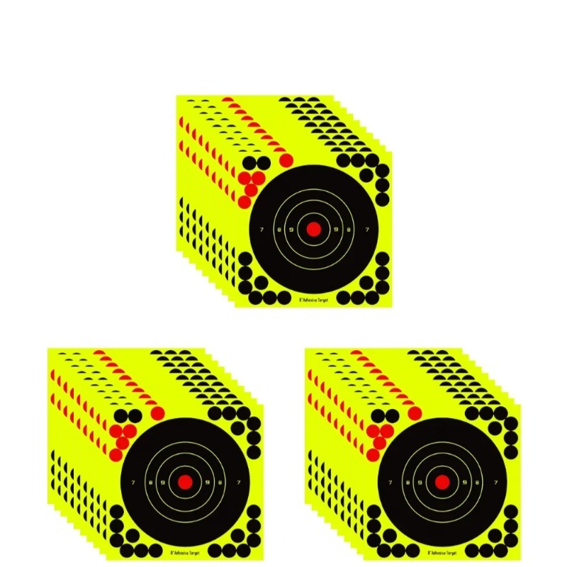 Practice Target Board - Fest haftendes Premium-Zielsticker-Trainingspapier mit glatter Oberfläche