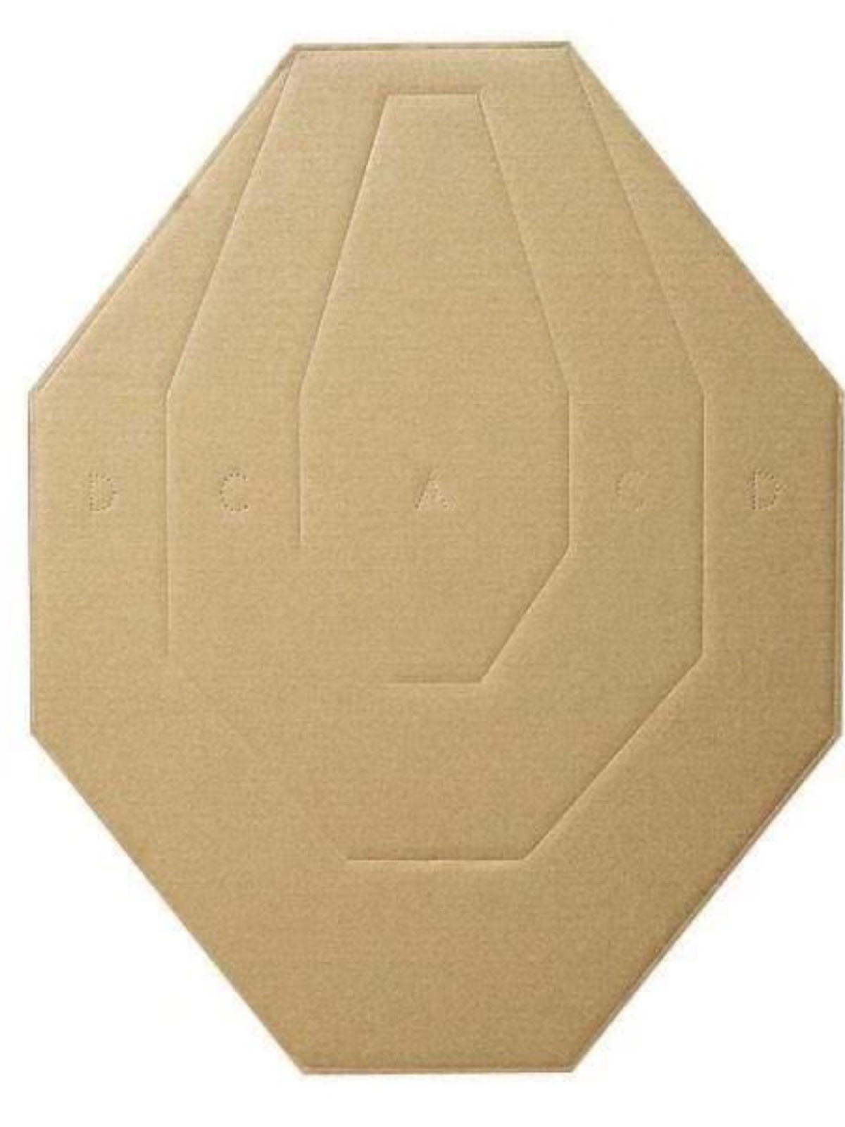 Practice Target Board - IPSC IDPA Zielblatt aus Wellpappe, doppelseitig,
