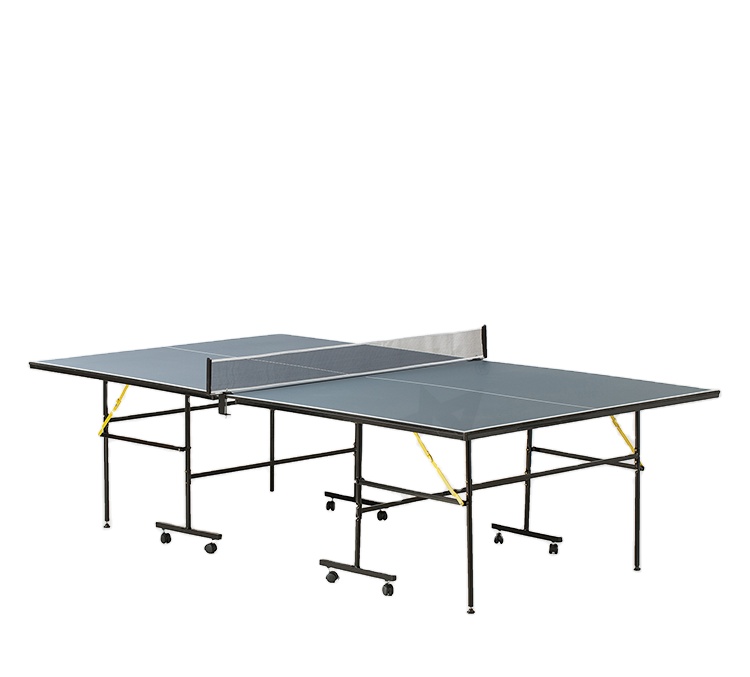 Table Tennis Folding Table - fj-Kanglaibao Hochwertige Abnehmbare Doppelt Faltbare Tischtennisplatte