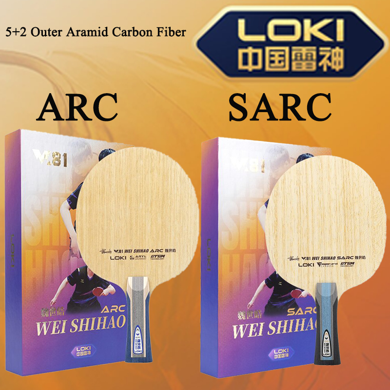 Table Tennis Usa - Neue LOKI W81 Serie ARC SARC
