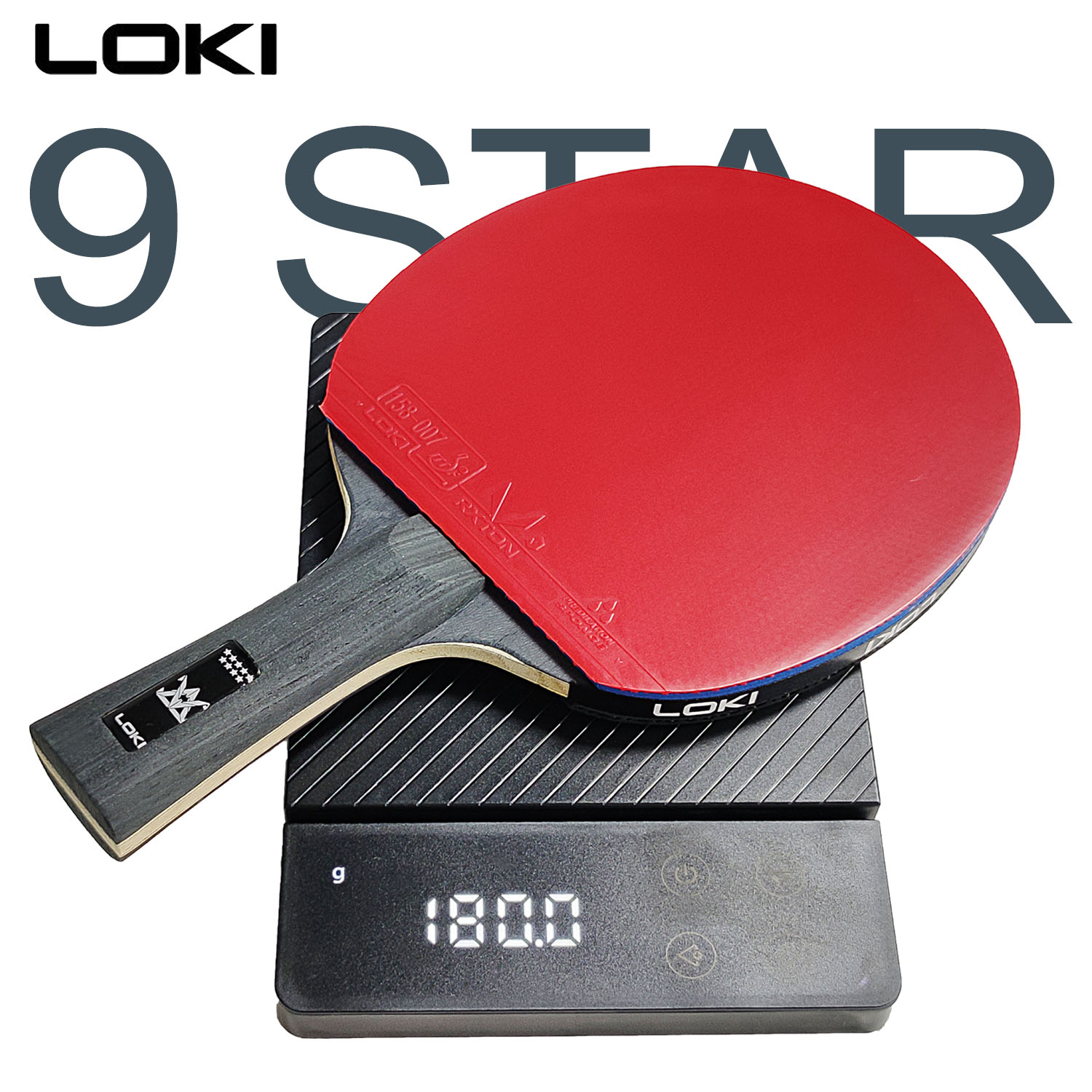 LOKI 9-Sterne-Tischtennisschlä – Table Tennis Zone Bewertung und Preis