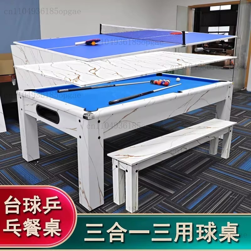 Vier-in-eins-Pooltisch Family  – Table Tennis Folding Table Bewertung und Preis