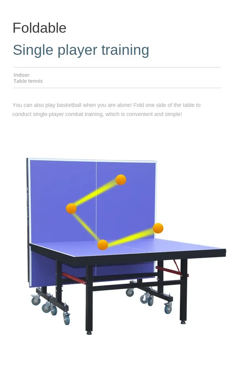 TAO Indoor mobiler, klappbarer – Table Tennis Folding Table Bewertung und Preis