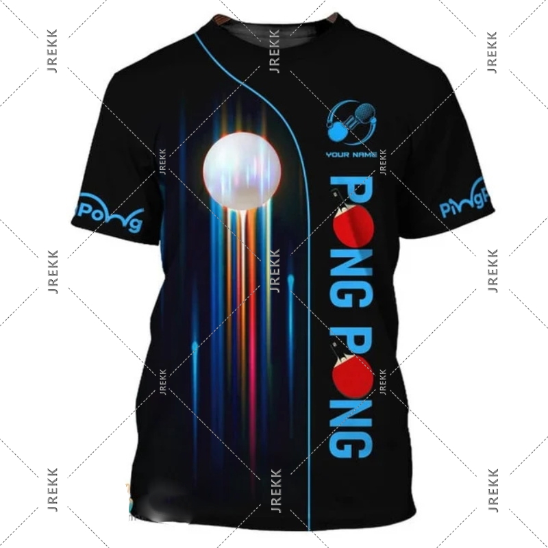 Tischtennis T-shirt Für Männer – Table Tennis Name Bewertung und Preis