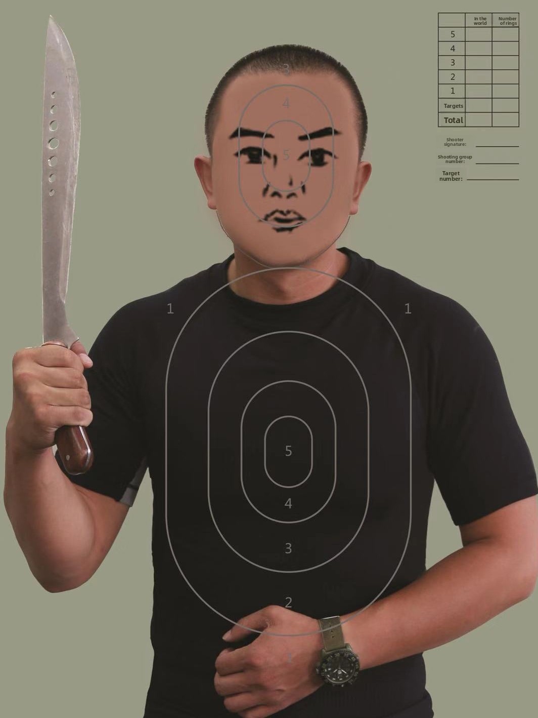 IPSC IDPA Zielblatt aus Wellpa – Practice Target Board Bewertung und Preis