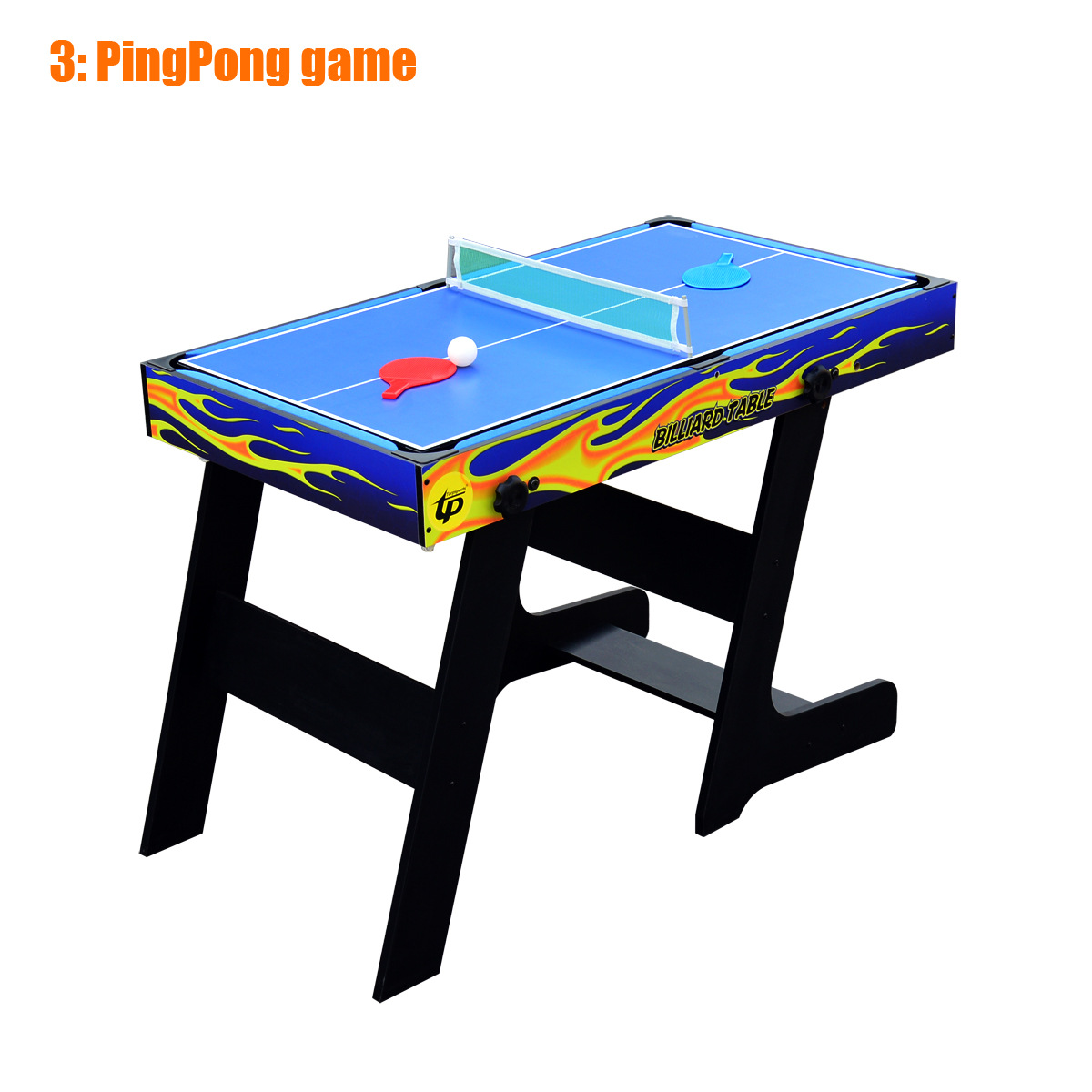 Multifunktions-Tennis-Billard- – Table Tennis Folding Table Bewertung und Preis