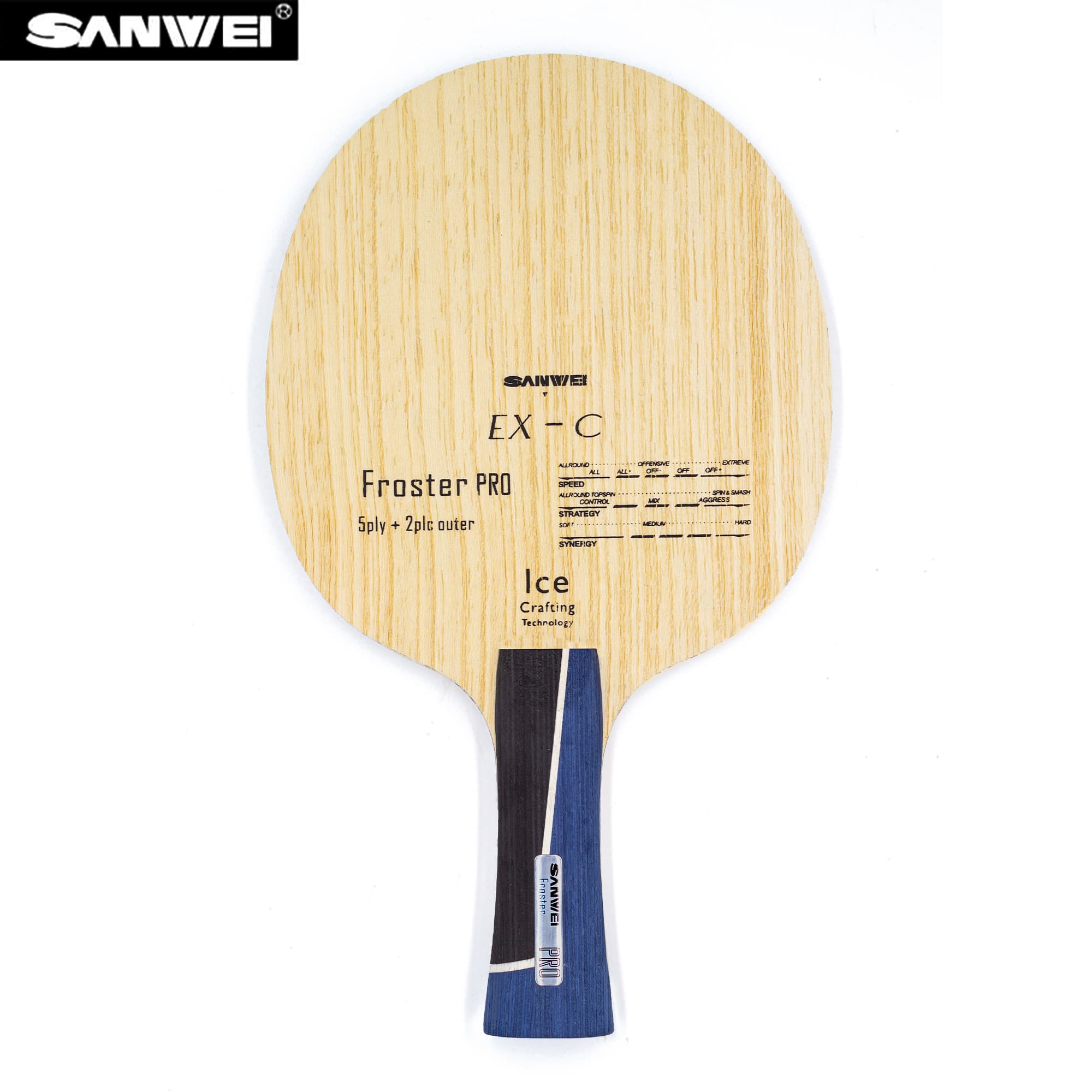 SANWEI ALC Tischtennis Blade F – Table Tennis Usa Bewertung und Preis